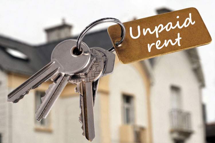 unpaid rent eviction